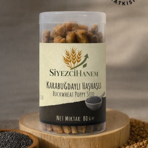 Karabuğdaylı & Haşhaşlı Glutensiz Çubuk (80 Gr)