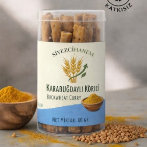 Karabuğdaylı & Körili Glutensiz Çubuk (80 Gr)