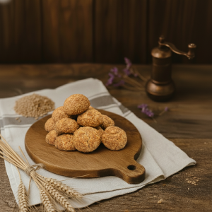 Susamlı Siyez Kurabiyesi (250 Gr)
